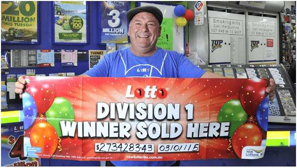 NSW lotteries Winner